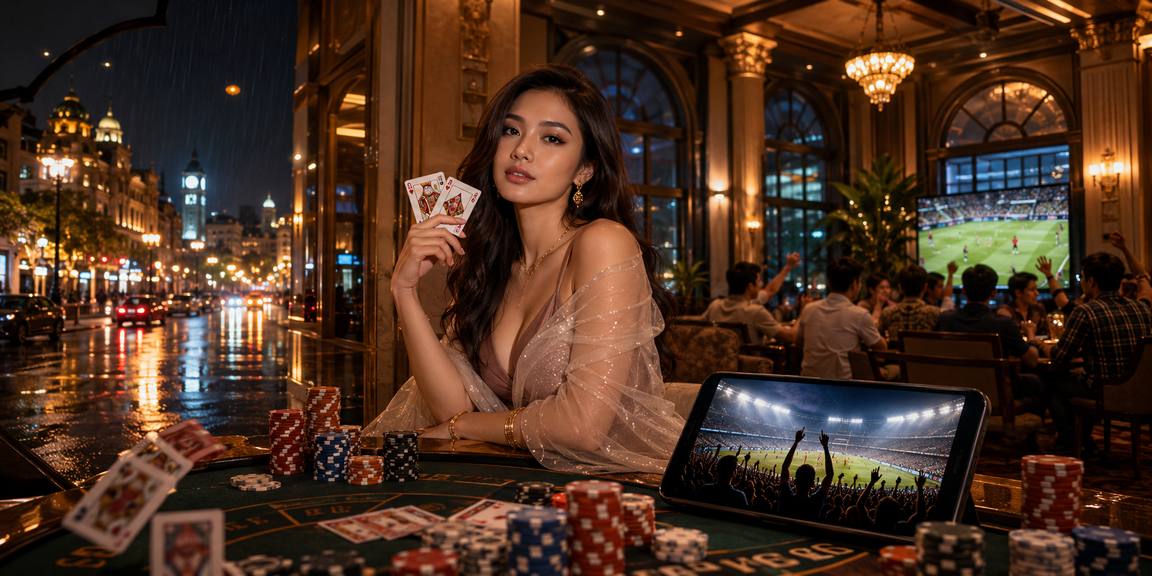 Meja Live Casino dengan Dealer Sebenar